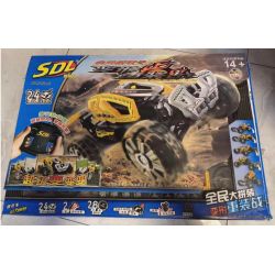 NOT  DIRT CRUSHER RC 8369-2 SDL 212A-2 2122 xếp lắp ráp ghép mô hình MÁY NGHIỀN BÙN RC BỤI BẨN Racers Đua Tốc Độ 90 khối