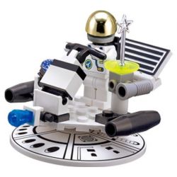 NOT  HOVERTRON 6815 Enlighten 505 Qman 505 xếp lắp ráp ghép mô hình HOVERTRON KHÁM PHÁ KHÔNG GIAN XE MÁY PHIÊU LƯU Space Thám Hiểm Không Gian 29 khối