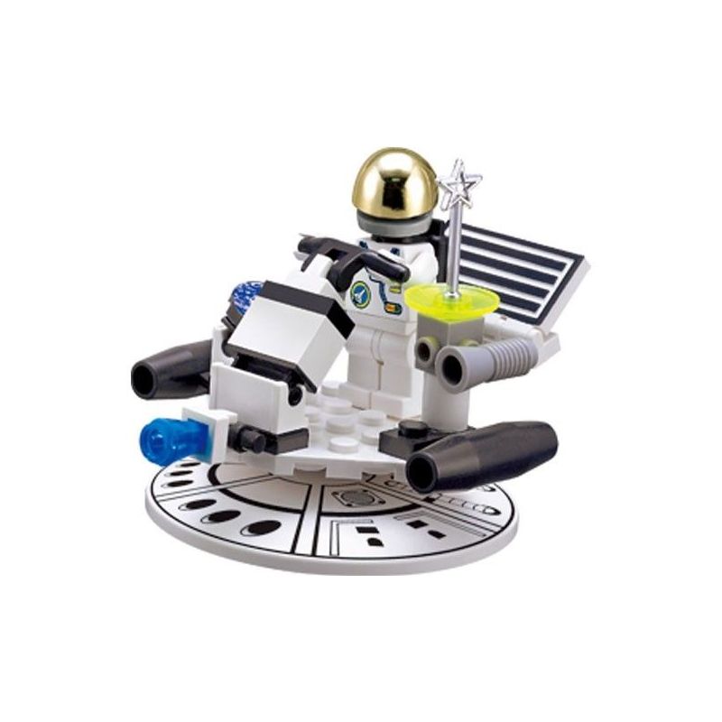 NOT  HOVERTRON 6815 Enlighten 505 Qman 505 xếp lắp ráp ghép mô hình HOVERTRON KHÁM PHÁ KHÔNG GIAN XE MÁY PHIÊU LƯU Space Thám Hiểm Không Gian 29 khối