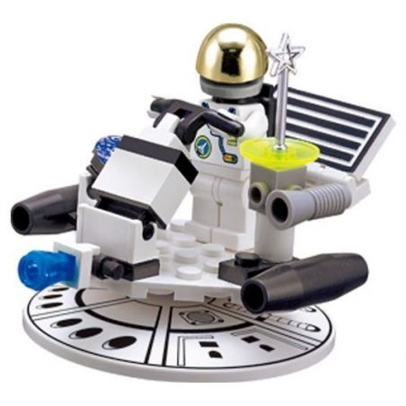 NOT  HOVERTRON 6815 Enlighten 505 Qman 505 xếp lắp ráp ghép mô hình HOVERTRON KHÁM PHÁ KHÔNG GIAN XE MÁY PHIÊU LƯU Space Thám Hiểm Không Gian 29 khối