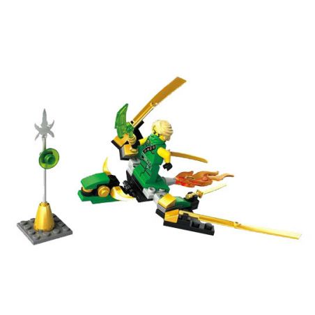 NOT  THE COWLER DRAGON 30294 LELE 79138 SHENG YUAN/SY SY221D 221D xếp lắp ráp ghép mô hình COWLER DRAGON RỒNG The  Ninjago Movie Ninja Lốc Xoáy 51 khối