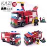 Kazi KY8054 8054 non  XE CỨU HỎA PHẢN LỰC bộ đồ chơi xếp lắp ráp ghép mô hình City FIRE FIGHT Thành Phố 206 khối
