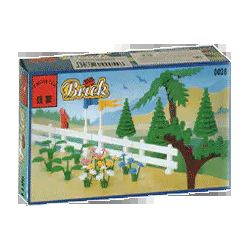 NOT  FLOWERS TREES AND FENCES 6318 QMAN ENLIGHTEN KEEPPLEY 0028 xếp lắp ráp ghép mô hình HOA CÂY VÀ HÀNG RÀO Town Thị Trấn 49 khối