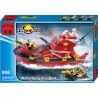 NOT  FIRE COMMAND CRAFT 7046 QMAN/ENLIGHTEN/KEEPPLEY 906 WANGE 040335 xếp lắp ráp ghép mô hình CẢNH SÁT VÀ CỨU HỘ THUYỀN CHỈ CHỮA CHÁY TÀU World City Thành Phố Thế Giới 269 khối