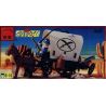 NOT  COVERED WAGON 6716 Enlighten 9825 Qman 9825 xếp lắp ráp ghép mô hình TOA XE CÓ MÁI CHE Western Trung Cổ 64 khối