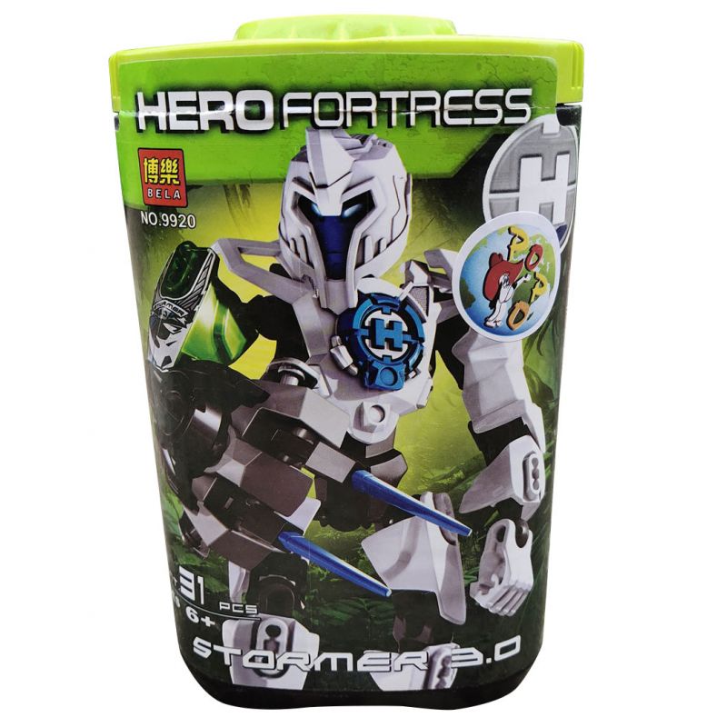 NOT  STORMER 3.0 2145 JISI 9602 BELA 9920 xếp lắp ráp ghép mô hình STORMER 3.0 NHÀ MÁY ANH HÙNG STRIKE Hero Factory Nhà Máy Sản Xuất Anh Hùng 31 khối