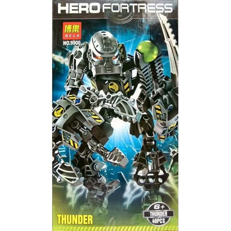 NOT  THUNDER 7157 BELA 9900 xếp lắp ráp ghép mô hình SẤM SÉT SẤM Hero Factory Nhà Máy Sản Xuất Anh Hùng 47 khối