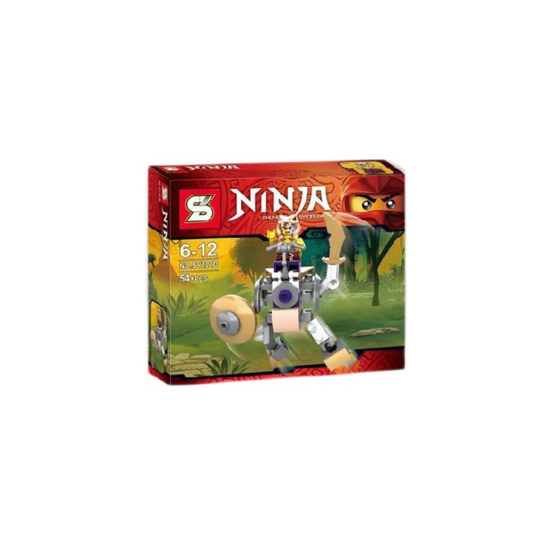 NOT  ANACONDRAI BATTLE MECH 30291 SHENG YUAN SY SY221B 221B xếp lắp ráp ghép mô hình MÁY BAY CHIẾN ĐẤU RẮN ANACONDRAI BATTLE MECH The  Ninjago Movie Ninja Lốc Xoáy 43 khối