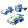NOT  MINI SPORTS CAR 6910 JISI 3101 LITTLE COMPANION 102 xếp lắp ráp ghép mô hình XE THỂ THAO MINI Creator Sáng Tạo 70 khối