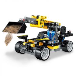 NOT  TELEHANDLER 42061 RUIZHI BEE 831 xếp lắp ráp ghép mô hình NGƯỜI ĐIỀU KHIỂN TỪ XA  Kỹ Thuật Công Nghệ Cao Mô Hình Phương Tiện 260 khối