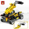 NOT  TELEHANDLER 42061 RUIZHI BEE 831 xếp lắp ráp ghép mô hình NGƯỜI ĐIỀU KHIỂN TỪ XA  Kỹ Thuật Công Nghệ Cao Mô Hình Phương Tiện 260 khối