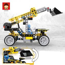 NOT  TELEHANDLER 42061 RUIZHI BEE 831 xếp lắp ráp ghép mô hình NGƯỜI ĐIỀU KHIỂN TỪ XA  Kỹ Thuật Công Nghệ Cao Mô Hình Phương Tiện 260 khối