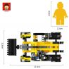 NOT  TELEHANDLER 42061 RUIZHI BEE 831 xếp lắp ráp ghép mô hình NGƯỜI ĐIỀU KHIỂN TỪ XA  Kỹ Thuật Công Nghệ Cao Mô Hình Phương Tiện 260 khối