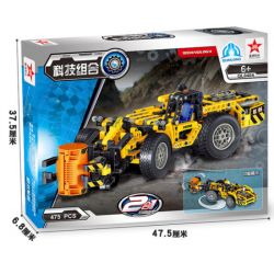NOT  MINE LOADER 42049 QUNLONG QL0404 0404 xếp lắp ráp ghép mô hình MÁY XÚC MỎ  Kỹ Thuật Công Nghệ Cao Mô Hình Phương Tiện 476 khối
