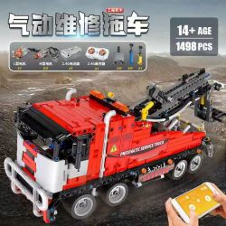 NOT  SERVICE TRUCK 42008 MouldKing 19001 Mould King 19001 xếp lắp ráp ghép mô hình XE DỊCH VỤ TẢI  Kỹ Thuật Công Nghệ Cao Mô Hình Phương Tiện 1276 khối