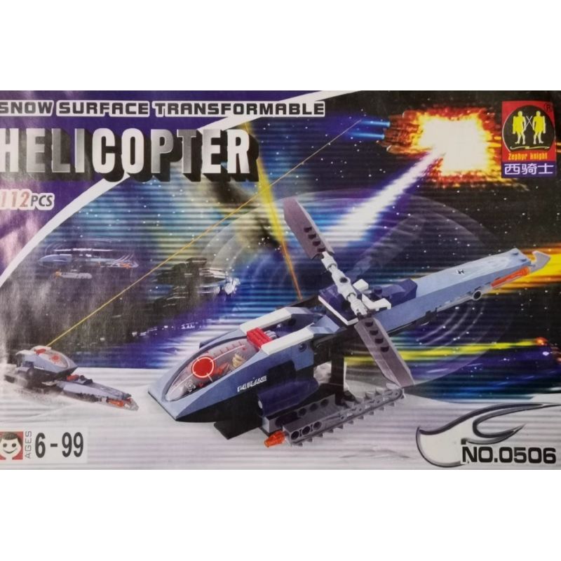 NOT  ICE BLADE 4743 ZEPHYR KNIGHT 0506 xếp lắp ráp ghép mô hình LƯỠI BĂNG Alpha Team Đội Alpha 108 khối