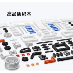 ONEBOT MITU MI OBDZJ10AIQI 10AIQI non  MÁY XÚC LẬT LIÊN HỢP bộ đồ chơi xếp lắp ráp ghép mô hình  Kỹ Thuật Công Nghệ Cao Mô Hình Phương Tiện 750 khối