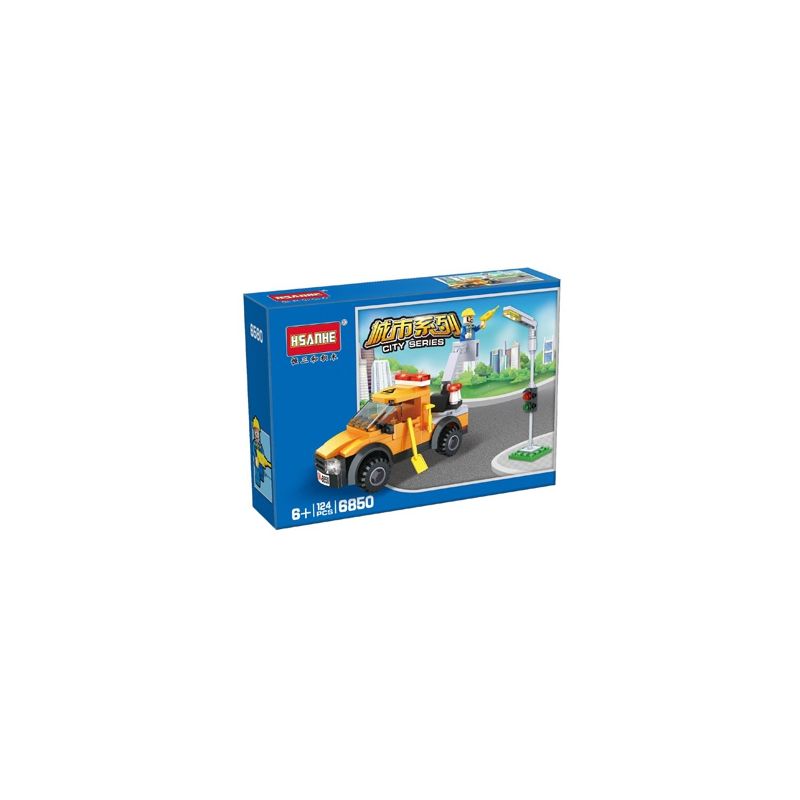 NOT  LIGHT REPAIR TRUCK 60054 HSANHE 6850 xếp lắp ráp ghép mô hình GIAO THÔNG XE KỸ THUẬT BẢO TRÌ ĐÈN ĐƯỜNG TẢI SỬA CHỮA NHẸ City Thành Phố 95 khối