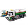 NOT  TANKER TRUCK 60016 HSANHE 6853 xếp lắp ráp ghép mô hình XE BỒN TẢI CHỞ DẦU City Thành Phố 191 khối