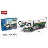 NOT  TANKER TRUCK 60016 HSANHE 6853 xếp lắp ráp ghép mô hình XE BỒN TẢI CHỞ DẦU City Thành Phố 191 khối