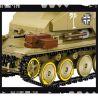COBI 3050 non  ĐẠI ĐỘI ANH HÙNG 3 PHÁO CHỐNG TĂNG WEASEL MARDER III SD.KFZ.139 CỦA ĐỨC tỷ lệ 1:35 bộ đồ chơi xếp lắp ráp ghép mô hình Military Army Quân Sự Bộ Đội 420 khối
