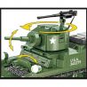 COBI 3048 non  ĐẠI ĐỘI ANH HÙNG 3 M3A1 STUART tỷ lệ 1:35 bộ đồ chơi xếp lắp ráp ghép mô hình Military Army Quân Sự Bộ Đội 490 khối