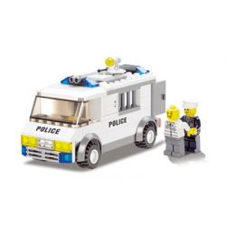 NOT  PRISONER TRANSPORT 7245-2 Kazi KY6730 6730 xếp lắp ráp ghép mô hình VẬN CHUYỂN TÙ NHÂN City Thành Phố 98 khối