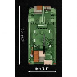 COBI 3044 non  ĐẠI ĐỘI ANH HÙNG 3 SHERMAN M4A1 tỷ lệ 1:35 bộ đồ chơi xếp lắp ráp ghép mô hình Military Army Quân Sự Bộ Đội 615 khối