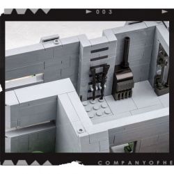 COBI 3043 non  ĐẠI ĐỘI ANH HÙNG 3 VỊ TRÍ CỦA QUÂN ĐỨC tỷ lệ 1:35 bộ đồ chơi xếp lắp ráp ghép mô hình Military Army GERMAN FIGHTING POSITION Quân Sự Bộ Đội 642 khối