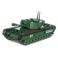 COBI 2717 non  XE TĂNG BỘ BINH CHURCHILL MK. IV tỷ lệ 1:48 bộ đồ chơi xếp lắp ráp ghép mô hình Military Army Quân Sự Bộ Đội 315 khối