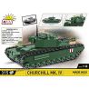 COBI 2717 non  XE TĂNG BỘ BINH CHURCHILL MK. IV tỷ lệ 1:48 bộ đồ chơi xếp lắp ráp ghép mô hình Military Army Quân Sự Bộ Đội 315 khối