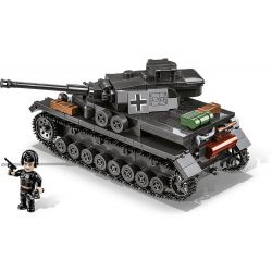 COBI 3045 non  ĐẠI ĐỘI ANH HÙNG 3 PANZER IV TYPE tỷ lệ 1:35 bộ đồ chơi xếp lắp ráp ghép mô hình Military Army PANZER IV AUSF. G Quân Sự Bộ Đội 610 khối