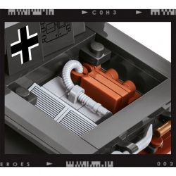 COBI 3045 non  ĐẠI ĐỘI ANH HÙNG 3 PANZER IV TYPE tỷ lệ 1:35 bộ đồ chơi xếp lắp ráp ghép mô hình Military Army PANZER IV AUSF. G Quân Sự Bộ Đội 610 khối