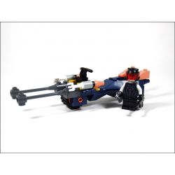 GUDI 8216 non  TRUNG TÂM PHÒNG VỆ bộ đồ chơi xếp lắp ráp ghép mô hình Earth Border Biến Giới Trái Đất 531 khối