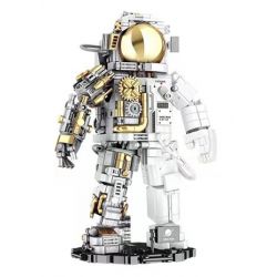 GISEGA G8901 8901 non  XU HƯỚNG CÔNG NGHỆ CYBORG PHI HÀNH GIA PHIÊN BẢN GIỚI HẠN bộ đồ chơi xếp lắp ráp ghép mô hình 1088 khối