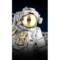 GISEGA G8901 8901 non  XU HƯỚNG CÔNG NGHỆ CYBORG PHI HÀNH GIA PHIÊN BẢN GIỚI HẠN bộ đồ chơi xếp lắp ráp ghép mô hình 1088 khối