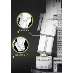 GISEGA G8901 8901 non  XU HƯỚNG CÔNG NGHỆ CYBORG PHI HÀNH GIA PHIÊN BẢN GIỚI HẠN bộ đồ chơi xếp lắp ráp ghép mô hình 1088 khối