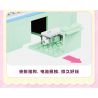 TOP TOY TC1910 1910 non  LÀN SÓNG RETRO CỦA GIA ĐÌNH SANRIO MÁY ẢNH PHẢN CHIẾU ĐÔI COOLOMI bộ đồ chơi xếp lắp ráp ghép mô hình Movie & Game MY KUROMI Phim Và Trò Chơi 400 khối