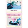 TOP TOY TC1910 1910 non  LÀN SÓNG RETRO CỦA GIA ĐÌNH SANRIO MÁY ẢNH PHẢN CHIẾU ĐÔI COOLOMI bộ đồ chơi xếp lắp ráp ghép mô hình Movie & Game MY KUROMI Phim Và Trò Chơi 400 khối