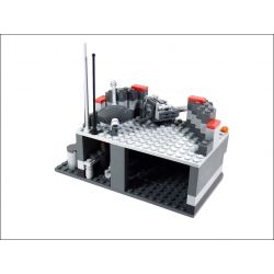 GUDI 8216 non  TRUNG TÂM PHÒNG VỆ bộ đồ chơi xếp lắp ráp ghép mô hình Earth Border Biến Giới Trái Đất 531 khối