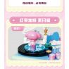 TOP TOY TC1910 1910 non  LÀN SÓNG RETRO CỦA GIA ĐÌNH SANRIO MÁY ẢNH PHẢN CHIẾU ĐÔI COOLOMI bộ đồ chơi xếp lắp ráp ghép mô hình Movie & Game MY KUROMI Phim Và Trò Chơi 400 khối