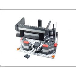 GUDI 8216 non  TRUNG TÂM PHÒNG VỆ bộ đồ chơi xếp lắp ráp ghép mô hình Earth Border Biến Giới Trái Đất 531 khối