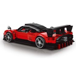 MouldKing 10041 Mould King 10041 non  PAGANI ZONDA R bộ đồ chơi xếp lắp ráp ghép mô hình Model Team Mô Hình Hiện Đại 1278 khối