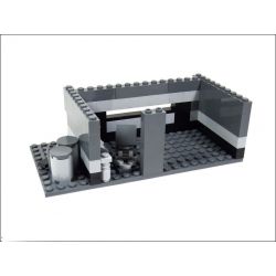 GUDI 8216 non  TRUNG TÂM PHÒNG VỆ bộ đồ chơi xếp lắp ráp ghép mô hình Earth Border Biến Giới Trái Đất 531 khối