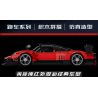 MouldKing 10041 Mould King 10041 non  PAGANI ZONDA R bộ đồ chơi xếp lắp ráp ghép mô hình Model Team Mô Hình Hiện Đại 1278 khối