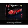 MouldKing 10041 Mould King 10041 non  PAGANI ZONDA R bộ đồ chơi xếp lắp ráp ghép mô hình Model Team Mô Hình Hiện Đại 1278 khối