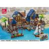 JIESTAR 89152 non  HẢI CẢNG THỜI TRUNG CỔ bộ đồ chơi xếp lắp ráp ghép mô hình Medieval Castle MEDIEVAL HARBOR Chiến Tranh Trung Cổ 2979 khối