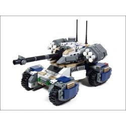 GUDI 8216 non  TRUNG TÂM PHÒNG VỆ bộ đồ chơi xếp lắp ráp ghép mô hình Earth Border Biến Giới Trái Đất 531 khối