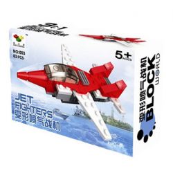 NOT  MINI JET 6741 LITTLE COMPANION 003 xếp lắp ráp ghép mô hình MÁY BAY PHẢN LỰC MINI NHỎ Creator Sáng Tạo 63 khối