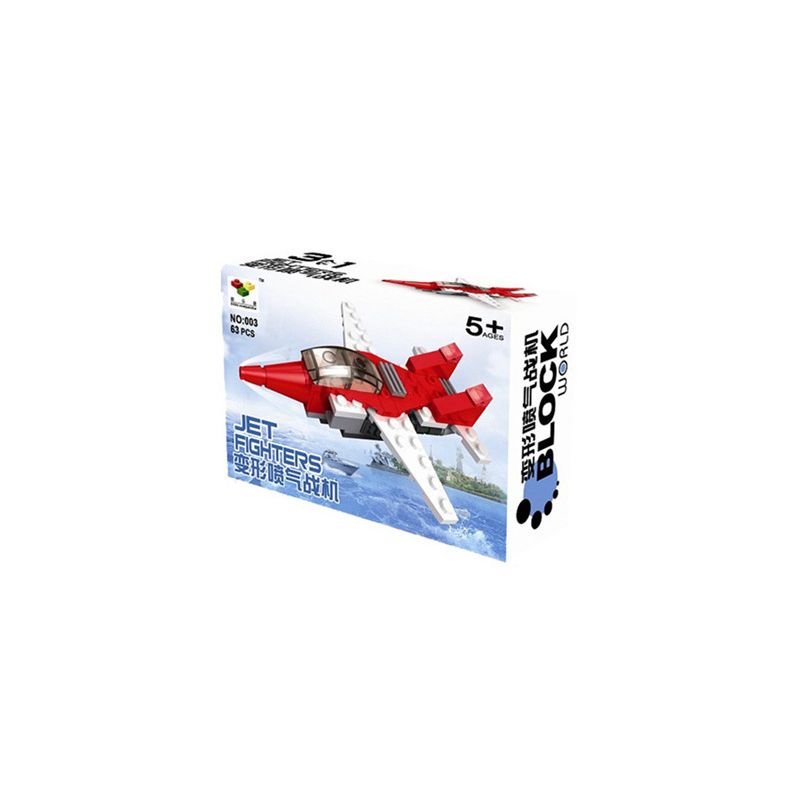 NOT  MINI JET 6741 LITTLE COMPANION 003 xếp lắp ráp ghép mô hình MÁY BAY PHẢN LỰC MINI NHỎ Creator Sáng Tạo 63 khối